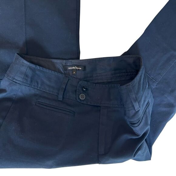 Nanette Lepore Navy Pants Trousers Size 4 - Picture 8 of 8